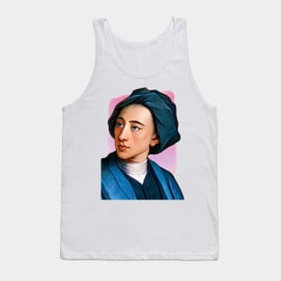 English Poet Alexander Pope illustration Tank Top